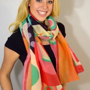 Anne Rivers Art Scarf "Circulation"